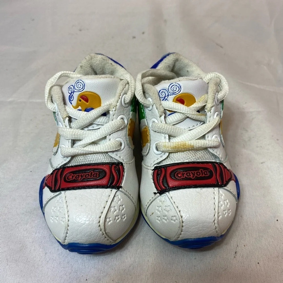 Crayola Binney & smith ROBBIE BABY color block vintage shoes - Picture 5 of 7
